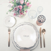 Cargar imagen en el visor de la galería, Vajilla de Boda - Wedding